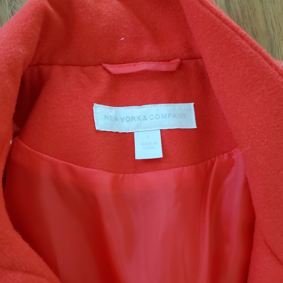 Orange Coat Size S - Picture 8 of 8